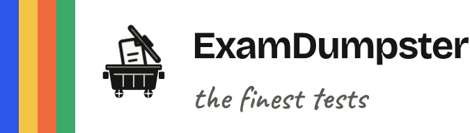 Exam Dumpster logo