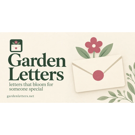 Garden Letters logo