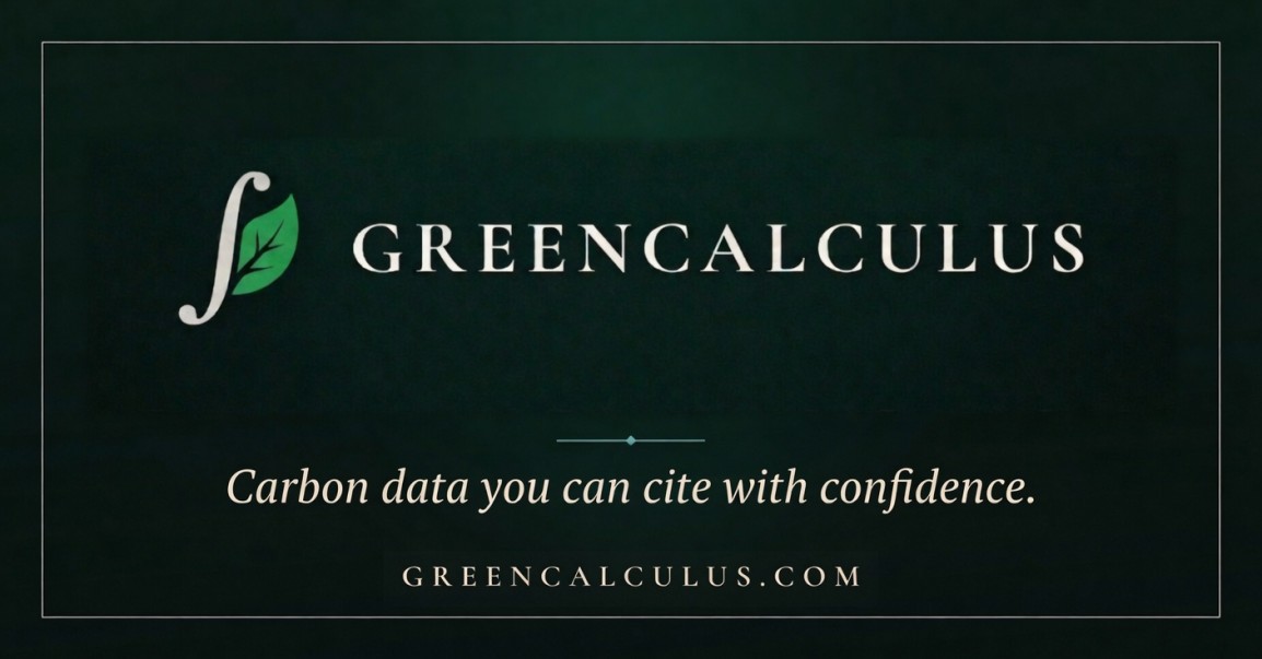 GreenCalculus API interface