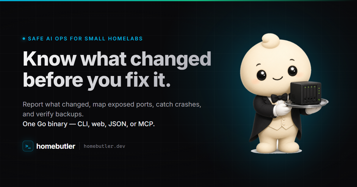 Homebutler interface