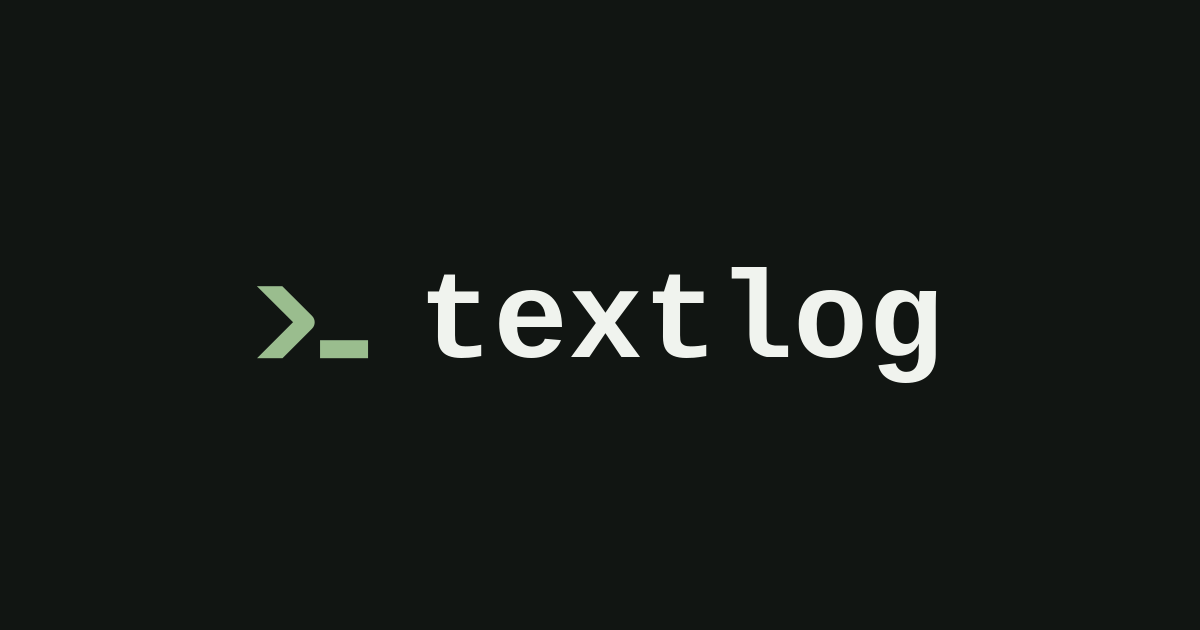textlog interface